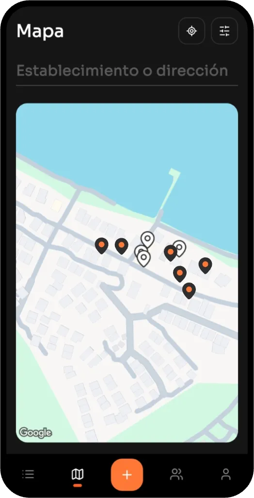 Crea listas organizadas de tus restaurantes